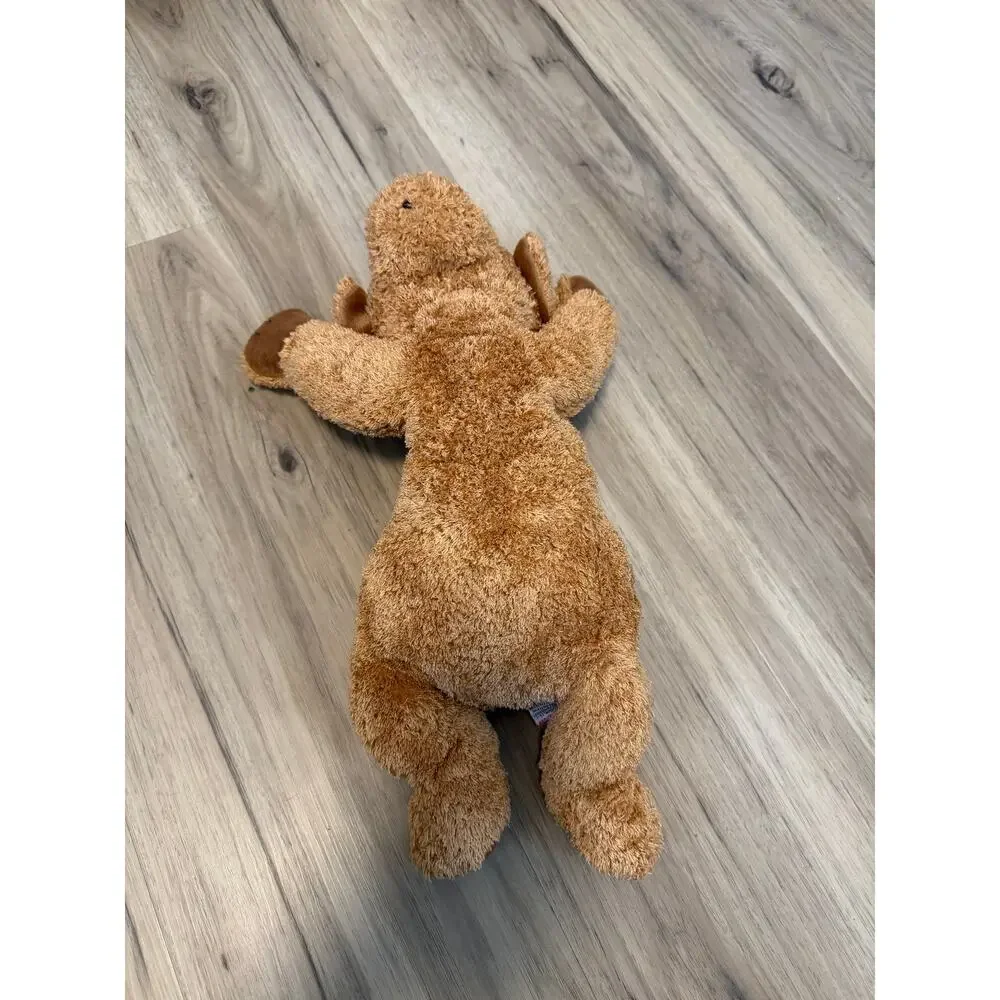 Ty Classic Scooter the Brown Lab Retriever Puppy Dog Beanbag Plush 16